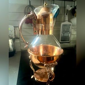 Vintage glass carafe